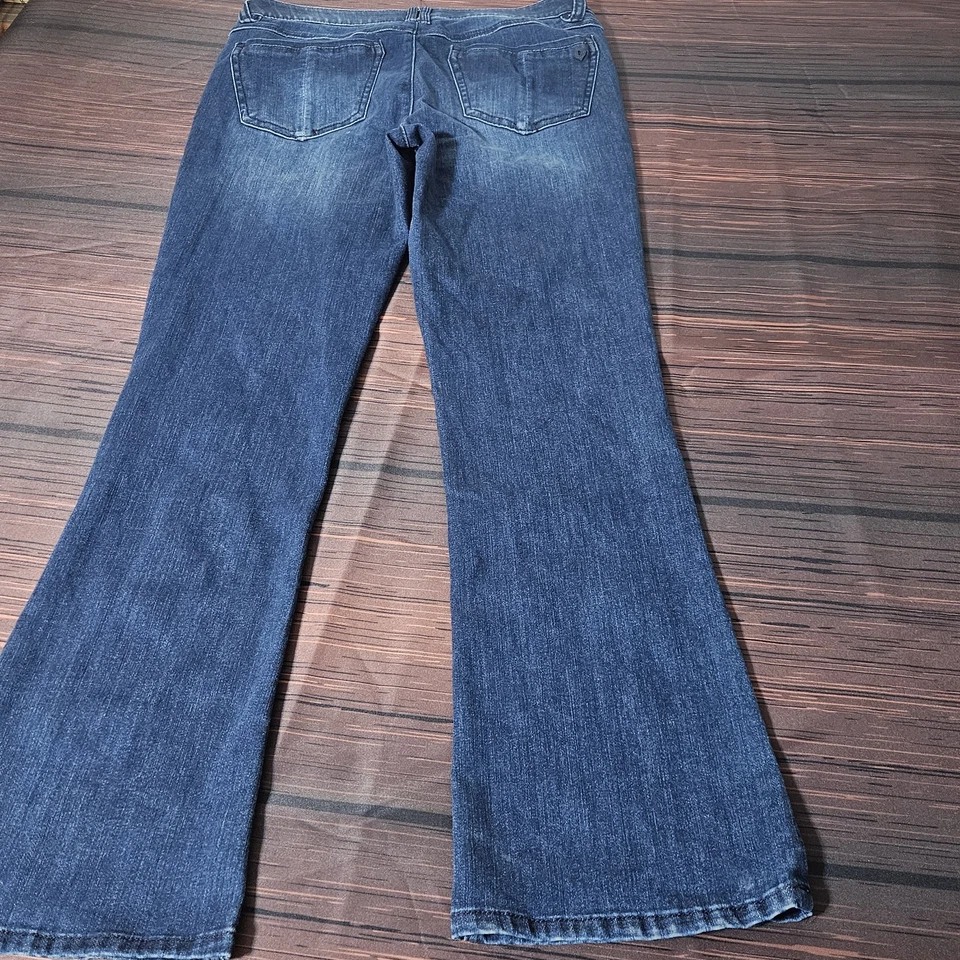Democracy Ab Solution Straight Leg Artisanal Denim  32x32 Jeans Mid Rise 10 Blue - Image 3 of 4
