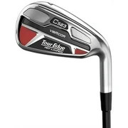 Tour Edge Hot Launch C524 Men's Right Hand Combo Iron Set - Black and blue