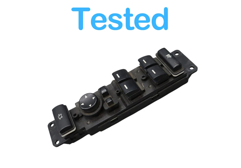 Interruptor de control de ventana eléctrica para puerta delantera izquierda 10-13 LR Range Rover OEM Foto 3 de 4