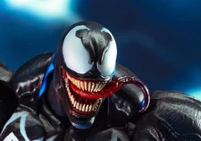Painted 1/12 New Open Big Mouth Venom  Head Sculpt Fit 6'' ML Action Figure