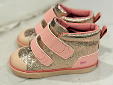 See Kai Run Dean Adapt II Rose Gold Girl's Shoes SZ 9 New