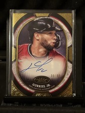 2025 Topps Tier One Lourdes Gurriel Jr. Shots Auto #/99 Diamondbacks