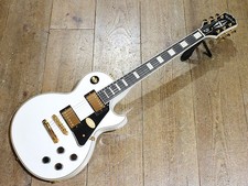 Epiphone Les Paul Custom White Electric Guitar