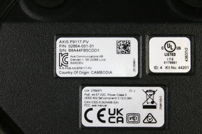 AXIS T8640 PoE+ Over Coax Adapter Kit | 5026-401 Brand New Open Box