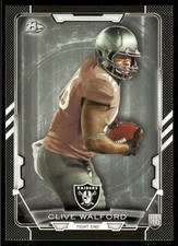 2015 Bowman Clive Walford Rookie Black #66 Oakland Raiders
