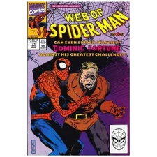 Web of Spider-Man #71 - 1985 series Marvel comics VF+ Full description below [w]