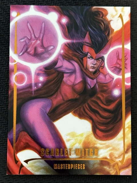 2024 Skybox Marvel Masterpieces Legendary Orange Scarlet Witch /99