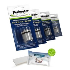 Invisible Fence Collar Battery Compatible 4 Pack Perimeter Technologies Brand