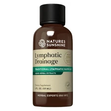 Nature’s Sunshine Lymphatic Drainage 2 fl.oz-Detox, Bloat Relief & Immune Suppor