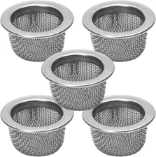 5 Pk Premium Cocktail Smoker Replacement Mesh Screen 1.3" Stainless