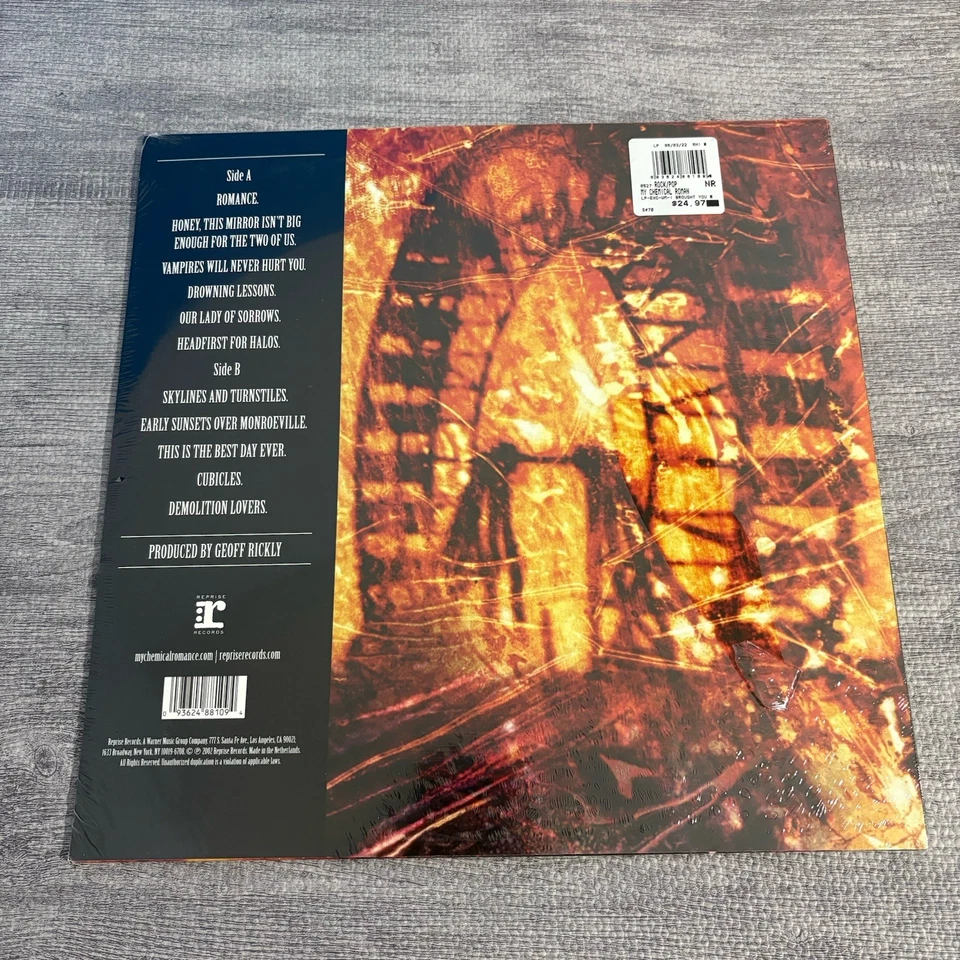 MY CHEMICAL ROMANCE I BROUGHT YOU MY BULLETS YOU BROUGHT ME YOUR LOVE ORANGE LP Foto 2 de 4