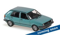 Minichamps VW Golf II 4-DOOR (1985) – Turquoise Met.