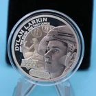New ListingDYLAN LARKIN 2017 Cook Islands Upper Deck Hockey 1 Troy Oz .999 Silver Coin