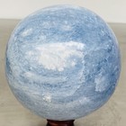 2760G Natural Blue Celestite Crystal Sphere Ball Healing Madagascar — photo 6
