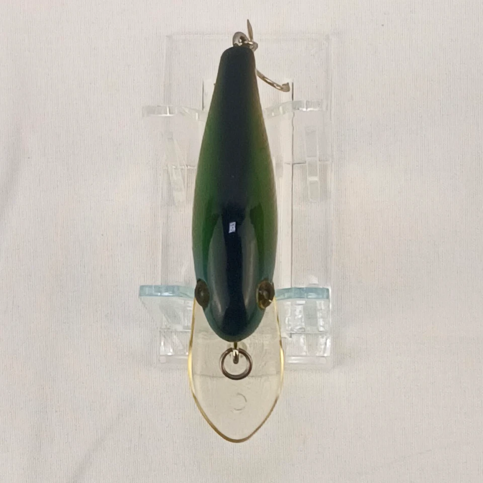 VTG Heddon Timber Rattler Wood Crankbait Color Clector X0100 SUN F5 Lure MINT - Image 3 of 4