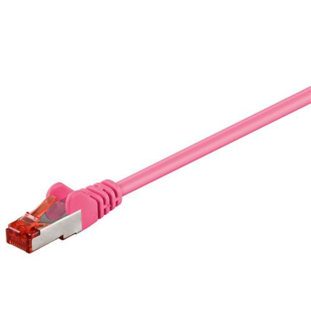 Wentronic CAT 6-100 SSTP PIMF ПУРПУРНЫЙ 1 м CAT 6 Netzwerk # 93434