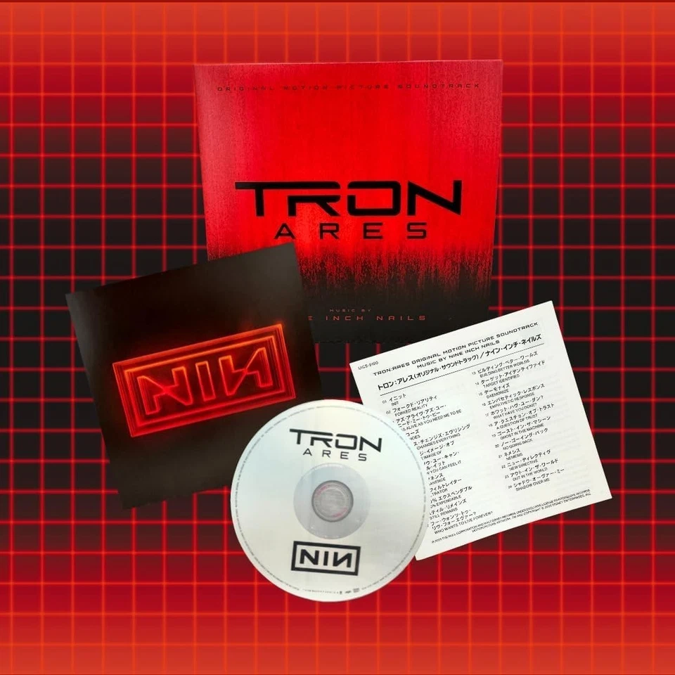 TRON ARES SOUNDTRACK JAPAN Limited CD Nine Inch Nails Neu - Bild 2 von 4