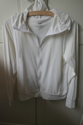 UNIQLO Airism Sportjacke Gr. S wollweiss Neu o. Et.