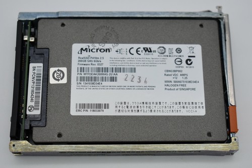 EMC 200GB 6G SFF SAS SSD w/Caddy, 005050599 - Picture 2 of 4