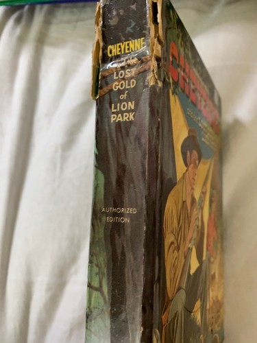 Cheyenne: and the Lost Gold of Lion Park Whitman #1587 HC 1958 - Picture 2 of 8