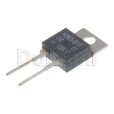 2pcs KSD-01F-H105C Cantherm Thermostat Temperature Switch 250V 2 Pin 105 C