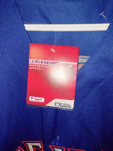 2012 Yu Darvish Texas Rangers New Majestic Jersey Size 52 Men's 40 Anniversary - Picture 6 of 9