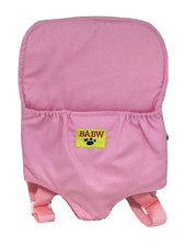 Build A Bear Pink Backpack Carrier Adjustable Straps BABW Accessory