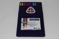12 Staedtler Buntstifte Ergosoft Dreikant Farbstifte Malstifte
