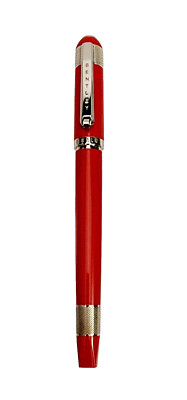 TIBALDI FOR BENTLEY CONTINENTAL SLIMLINE LE 159/999 ST JAMES RED FOUNTAIN PEN