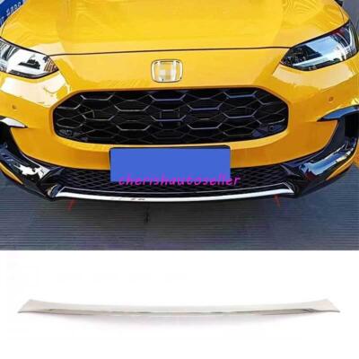 For Honda HR-V 2023-2025 Steel Chrome Front Bumper Lower Protector Strip Trim