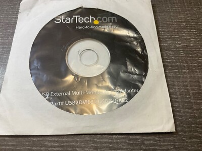 STARTECH USB TO VGA EXTERNAL MULTI-MONITOR VIDEO ADAPTER USB2VGAE2 W7-2