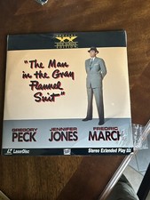 NEW The Man In the Gray Flannel Suit special Widescreen Laserdisc LD Gregory pec