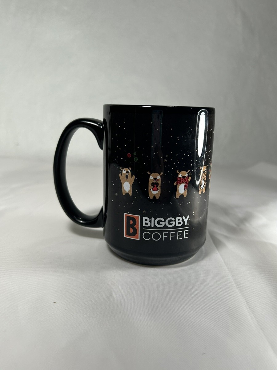 BIGGBY Ugly Sweater Reindeer Ceramic Coffee Christmas Coffee Mug 16 oz. |  eBay