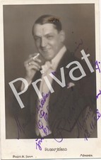 Autogramm Schauspieler Rudolf Seibold handsigniert Widmung M1.45