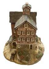 Liberty Falls Gold King Mines Village House Americana AH25 de colección 1993 *O