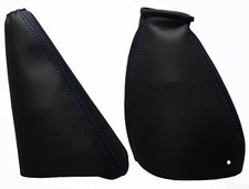 Dunkelblau Faden Schaltsack und Handbremsmanschett Für FORD FOCUS 1998-2007