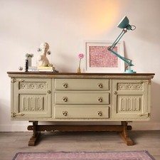 Olive green sideboard - TV