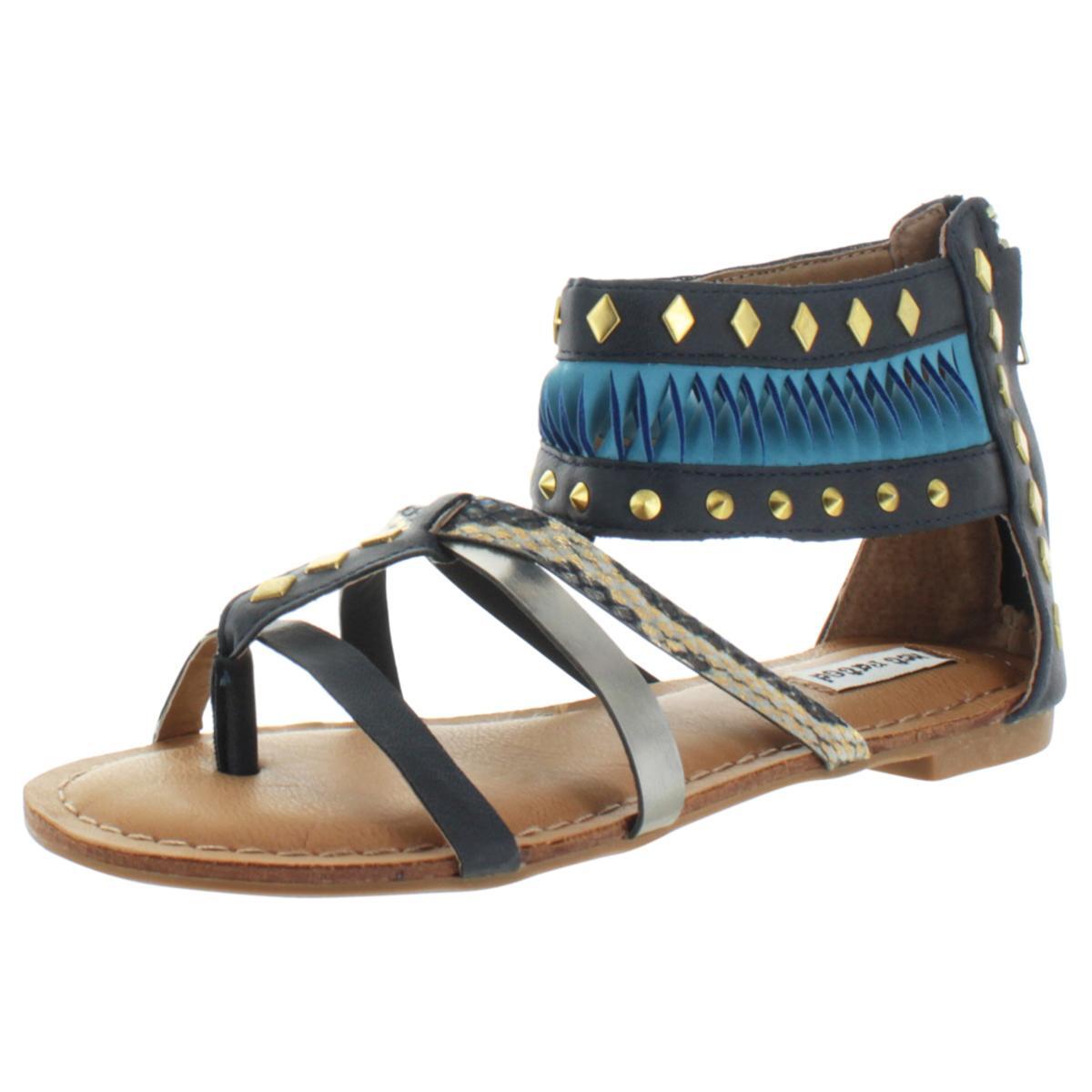 Без рейтинга Женские темно-синие гладиаторские сандалии Lemon Twist 6,5, средний (B,M) BHFO 5642