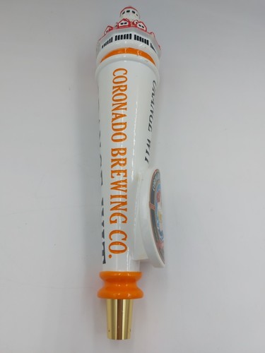 Coronado Brewing Company Specialty Beer Tap Draft Handle Lighthouse Orange Wit - Picture 10 of 10