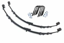 Rough Country Rear Leaf Springs 4" Lift Pair For Jeep Wrangler YJ 4wd 1987-1995