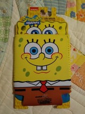 SpongeBOB Squarepants Can Cooler Hugger Koozie Sleeve Brand NEW! Free Shipping!