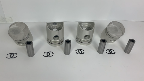 4x DA220 Piston Kit STD For Isuzu diesel engine parts - Video 1 of 1
