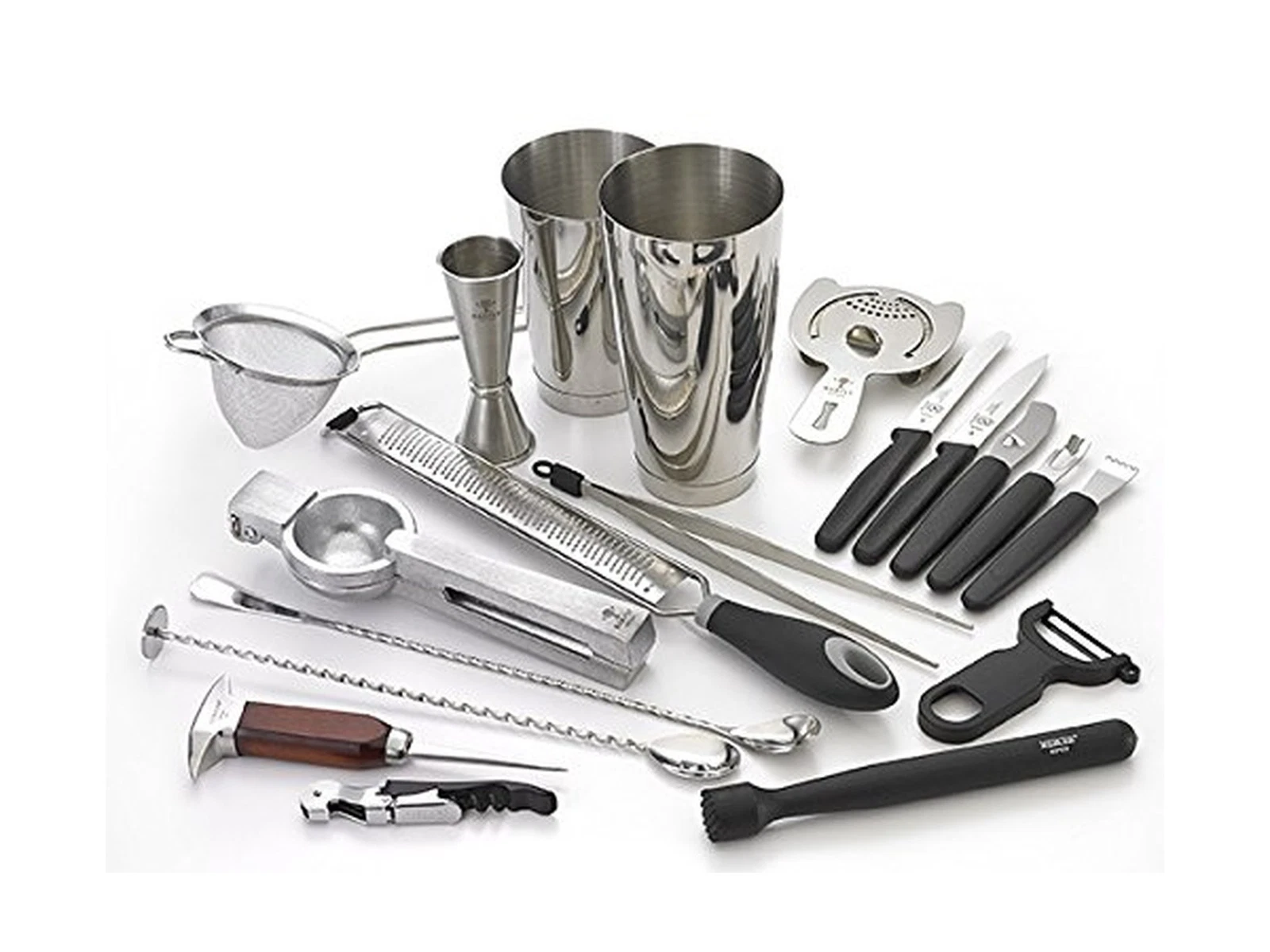 Barfly M37102 Deluxe Cocktail Set, 19-Piece, Stainless Steel
Opens in a new window or tab