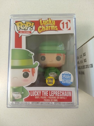 Pop! Iconos publicitarios Lucky Charms #11 Lucky The Leprechaun GITD Funko Excelente | eBay