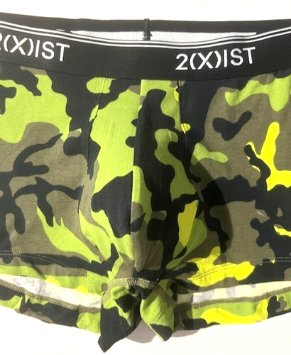 Neu 2(X)ist Herren Boxershorts grün Camouflage Baumwolle Unterwäsche Gr. M #386 Camouflage - Bild 4 von 10