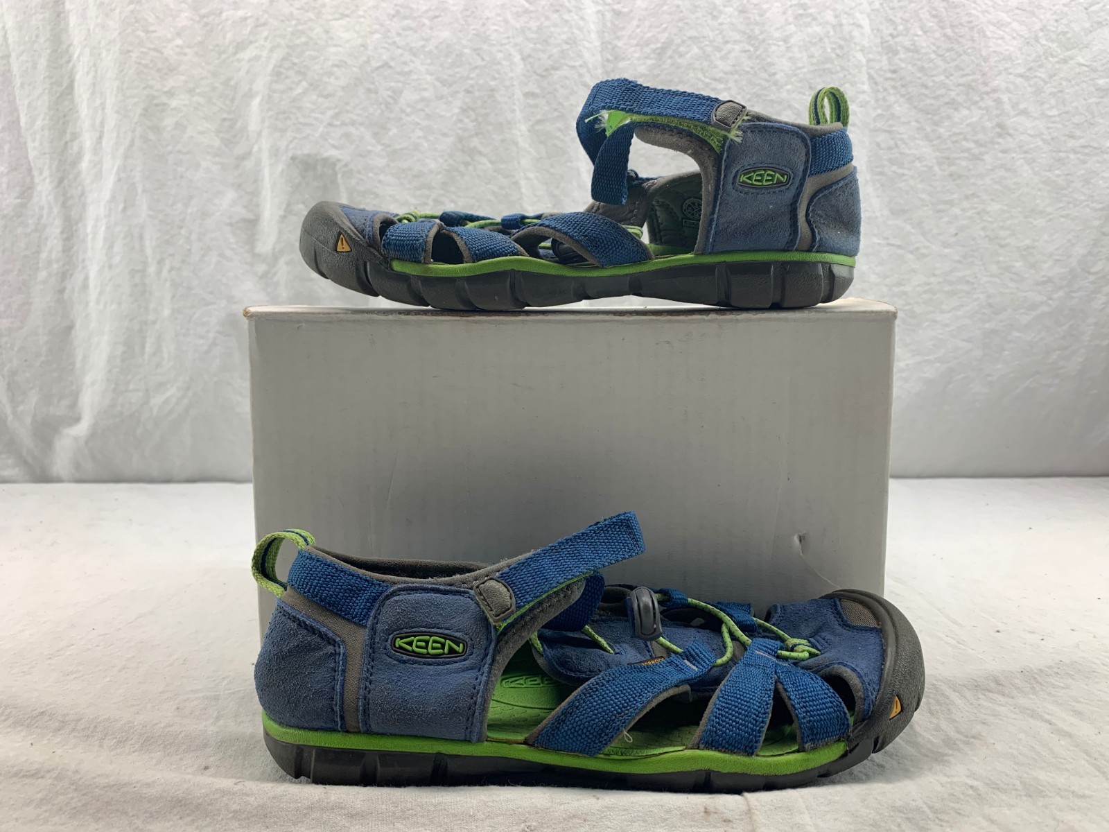 Sandali scarpe KEEN Seacamp II Cnx 1014479 vero blu verde gelsomino taglia 5