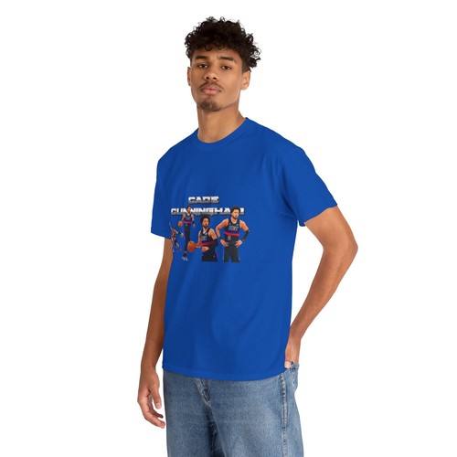 Cade Cunningham Basketball Vibes Unisex Heavy Cotton Tee, Sport T-Shirt - Bild 37 von 46