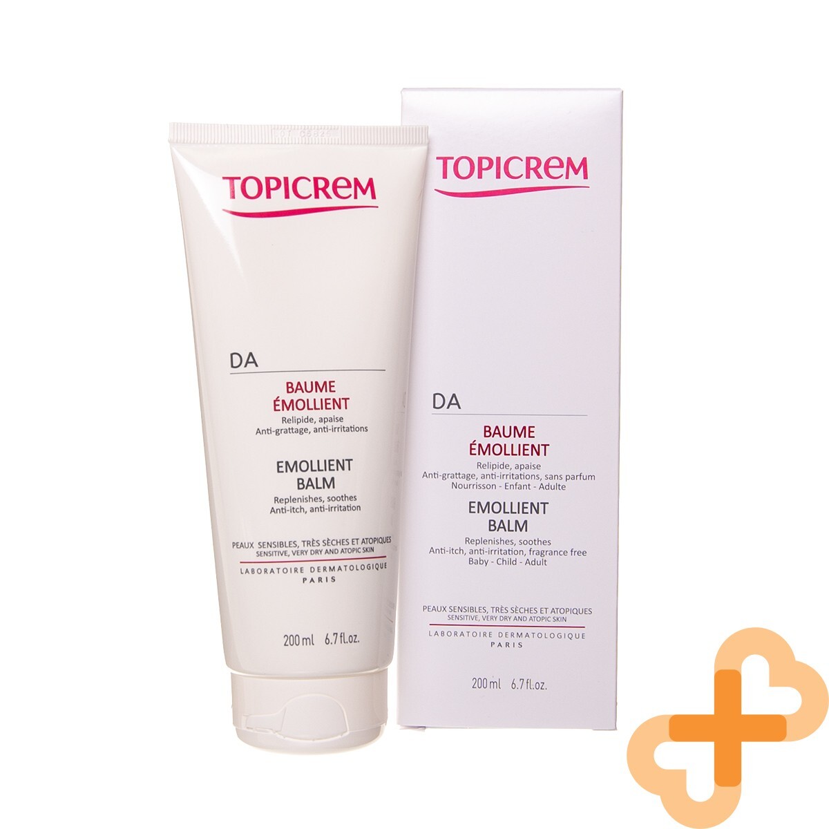 TOPICREM DA Nourishing Emollient  Balm for Atopic Skin Anti-Itch 200 ml