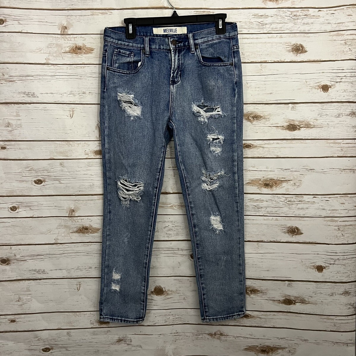 Brandy Melville Distressed High Rise Skinny Jeans 26