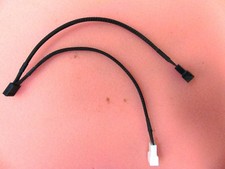 Computer Server PC 3-Pin to 2 x 3-Pin Y Splitter Dual Fan Extension Cable